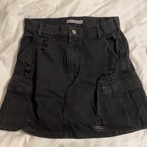 Carmar Denim cargo skirt